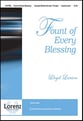 Fount of Every Blessing Two-Part Mixed choral sheet music cover